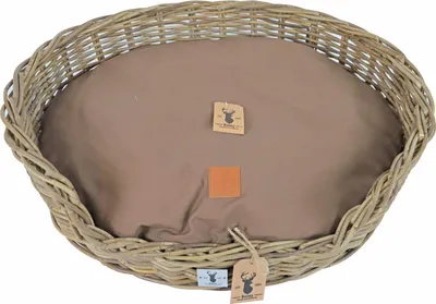 Productafbeelding van Boony Est 1941 rotan mand (Excl. Kussen!) ovaal 75 cm Boony-Est-1941 Gebr. de Boon
