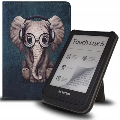 Produktbild von Exoguard E-Reader Hülle für PocketBook mit Standfunktion Grün