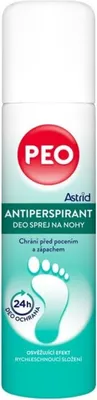 Obrázek produktu pro Antiperspirant deodorant ve spreji na nohy PEO 150 ml