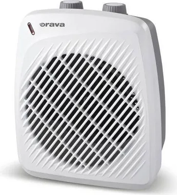 Image de Orava VL-204 Ventilateur d'air chaud, 2000 W, 56 dB, 2 vitesses, 15-20 m2, blanc
