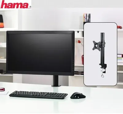 Produktbild von Hama 95826, Durchgeschraubt, 10 kg, 25,4 cm (10"), 66 cm (26"), Höhenverstellung