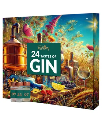 Produktbild von Tastillery Adventskalender Gin 2025 - 24 außergewöhnliche Genussmomente