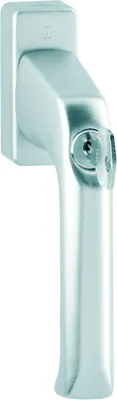 Produktbild von Hoppe DK-Fenstergriff, abschl, mit Druckzyl, VK7, ALU, 013S/U34, London, mit VKstift, verd.vers, F1