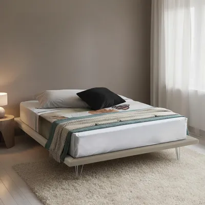 Immagine prodotto di Talamo Italia Letto Matrimoniale Pietersite 180x215 cm Beige, Sfoderabile Dimensione Materasso 160x200 cm  Italy