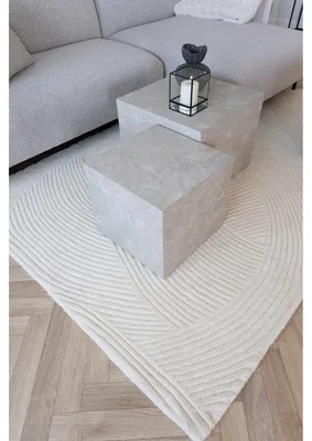 Productafbeelding van House Nordic Vloerkleed Pune Ivoor 200x300cm