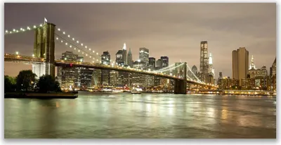 Produktbild von Glasbilder 140x70 Wandbild Druck auf Glas Stadt Brücke Meer Architektur