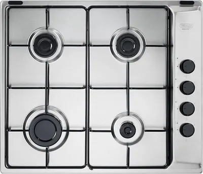 Immagine prodotto di De'Longhi FLI 46 ASV piano cottura Inox Da incasso 58 cm Gas 4 Fornelli