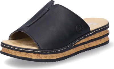 Produktbild von Rieker Damen Pantolette schwarz