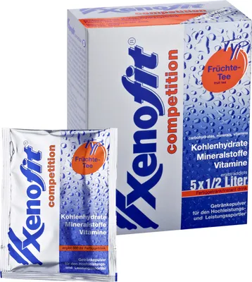 Produktbild von Xenofit Competition Früchte-Tee 5Beutel (Kohlenhydratgetränk)
