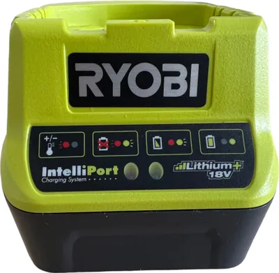Produktbild von Ryobi RC18120-140, Batterie- & Ladegerät-Set, Lithium-Ion (Li-Ion), 4 Ah, 18 V, Ryobi, Schwarz, Gelb