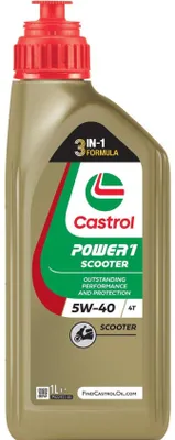 Produktbild von Castrol Power 1 Scooter 4T 5W-40, 1 l, 5W-40, Sommer/Winter, Motorrad
