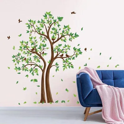 Produktbild von Famanu Wandaufkleber Modernes Design - Schmetterling für Wohnzimmer und Badezimmer