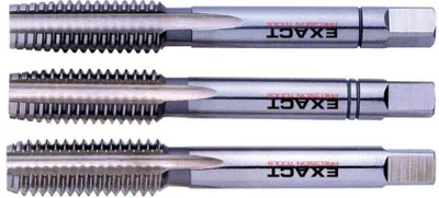 Produktbild von Exact Handgewindebohrersatz 3-tlg metrisch links