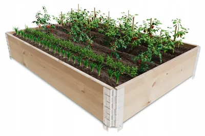 Obrázek produktu pro Smartled Zahradní Vyvýšený Záhon 120x80 cm Dřevěný