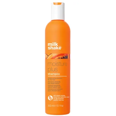 Produktbild von Milk_shake Moisture Plus, 300 ml, Shampoo, Professionell, Frauen, trockenes Haar, Farbschutz, Feuchtigkeitsspendend
