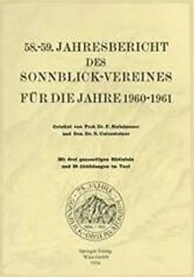 Obrázok produktu pre 58.-59. Jahresbericht des Sonnblick-Vereines für die Jahre 1960-1961