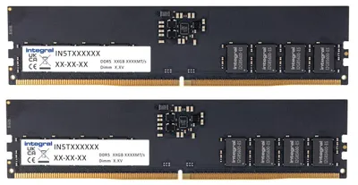 Immagine prodotto di Integral IN5T16GNHRBXK2, 32 GB, 2 x 16 GB, DDR5, 4800 MHz, DIMM a 288 pin