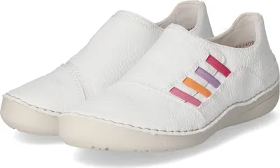Produktbild von Rieker Damen Slipper Weiß Synthetik Größe:42