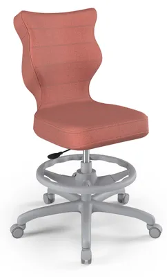Produktbild von Jugend-Wachstumsstuhl Ergonomischer Schreibtischstuhl Für Körpergrösse 159-188 Cm, Petit Grau Monolith 08, Mit Fussstütze