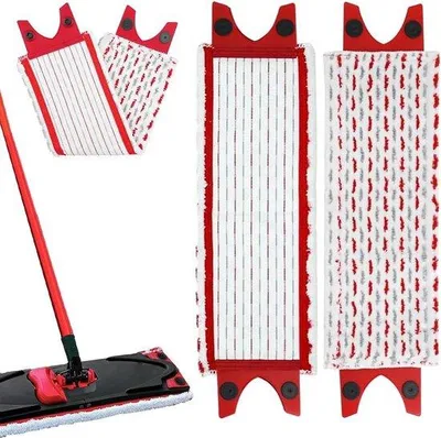 Produktbild von Fussreinigungsköpfe Mikrofaserbürsten - Set aus 2 - für Fleckenentfernung und Reinigung