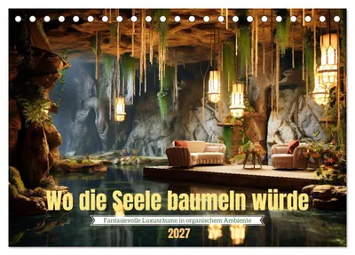 Produktbild von Wo die Seele baumeln würde (Tischkalender 2027 DIN A5 quer), CALVENDO Monatskalender