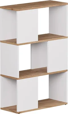 Produktbild von Raumteiler Vicco Eneos Weiß/Goldkraft Eiche 60 x 94 cm, Model 55618