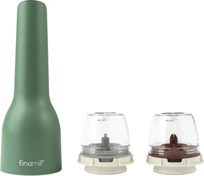 Produktbild von FINAMILL Finamill sage mit inem FinaPod Pro Plus und einem FinaPod Peppercorn wiederaufladbar FNM GP813437-111SAG 722152850172