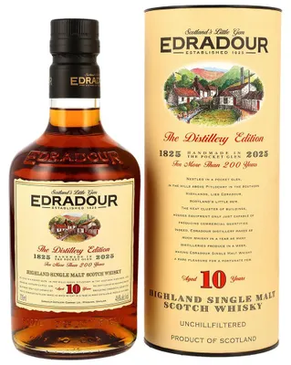 Produktbild von Edradour 10 Years + Box 700ml 46% Vol.