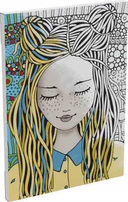Produktbild von Art Teens "Agnes" Malbuch von Monumi