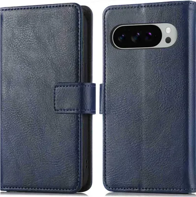 Zdjęcie produktu dla imoshion Luxe Bookcase dla Google Pixel 10 / 10 Pro - ciemnoniebieski