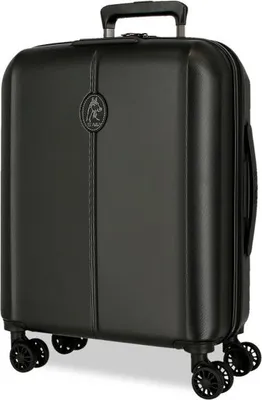 Immagine prodotto di EL POTRO Vera Nero, valigia da viaggio in ABS 55x40x20cm, 37L, 5338721 (piccolo)