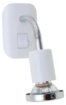Zdjęcie produktu dla Wtykowa lampa LED, biała, 1xLED/GU10/3W