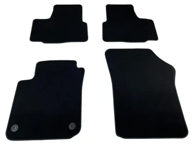 Immagine prodotto di Tappetini per auto Seat UP!, modello Mii, in velluto, colore nero, compatibili con VW Citigo
