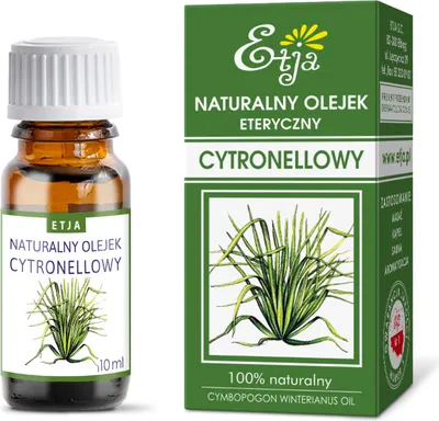 Zdjęcie produktu dla Etja Naturalny Olejek eteryczny Cytronellowy, 10 ml