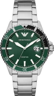 Produktbild von ARMANI AR11338 Uhr. Quarz, grün. Herrenuhr.