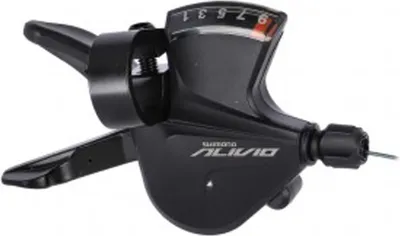 Produktbild von Shimano Schalthebel Alivio SL-M3100R 9-fach, rechs, 2050mm, Rapidfire,sw./si.