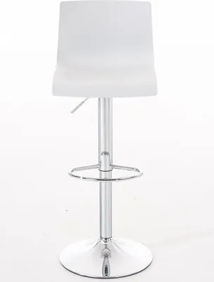 Produktbild von 2er Set Barhocker Hoover Kunststoff chrom weiß
