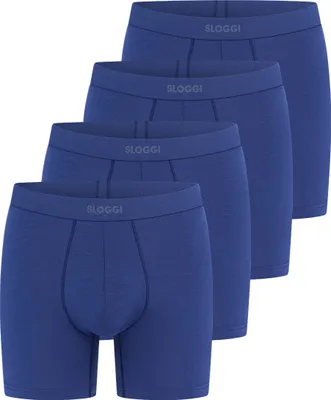 Produktbild von sloggi 4er Pack men EVER Ease Long Short / Pant Long Short aus natürlichen Materialien, Modernes Design, Perfekte Passform