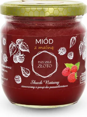Produktbild von IMKERSHOP Honig mit Himbeeren 0,5 Kg Honig Imkerei Bienenhaltung