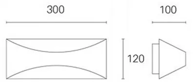 Immagine prodotto di Applique da Esterno a LED 12W 3000K Sovil Bianco