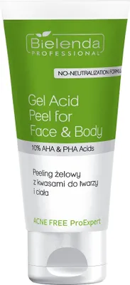 Produktbild von Bielenda Professionelles Gesichts- und Körper-Peeling-Gel mit Säurekomplex, 150 ml
