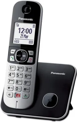 Immagine prodotto di Panasonic KX-TG6851JTB Telefono DECT Identificatore di chiamata Nero, Grigio Venduto come Grado B 5025232675623