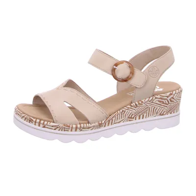 Image de Rieker Sandale à lanières Beige