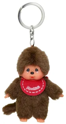 Immagine prodotto di Ciondolo ragazzo rosso | 10 cm Monchhichi Sekiguchi | ciondolo portachiavi