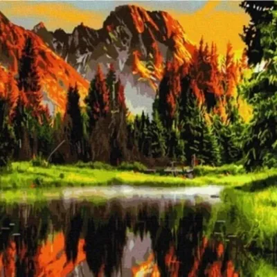 Obrázek produktu pro NORIMPEX malba montovanými čísly krajina 40 x 50 cm 6457