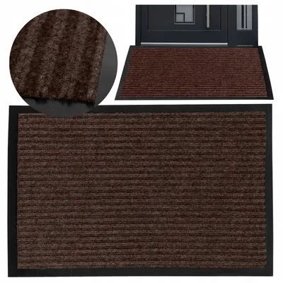 Obrázek produktu pro Rohožka Deco4Home Entree 90x150cm | Pod vchodové dveře | Hnědá