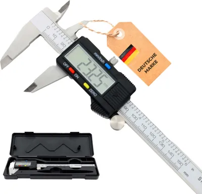 Obrázek produktu pro Digitální třmen Dönges 150 mm | LCD displej, CE | třmenové měřidlo, měřicí přístroj