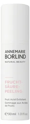 Zdjęcie produktu dla Annemarie Börlind FRUIT ACID EXFOLIANT, Żel oczyszczający, Unisex, Skóra uniwersalna, Wygładzający, Buteleczka z pompką, AQUA [WATER] GLYCERIN VACCINIUM MYRTILLUS FRUIT EXTRACT CAPRYLYL/CAPRYL GLUCOSIDE BENZYL ALCOHOL...