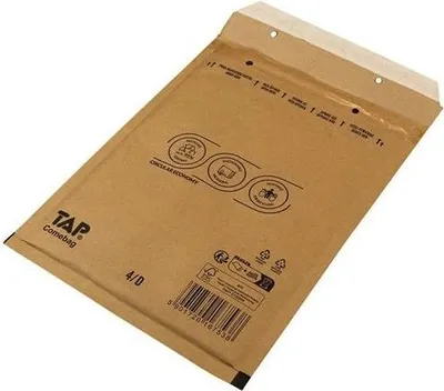 Produktbild von Luftpolsterversandtasche Innenmaß 180x265mm Außenmaß 200x275mm C5 Papier/Ku.