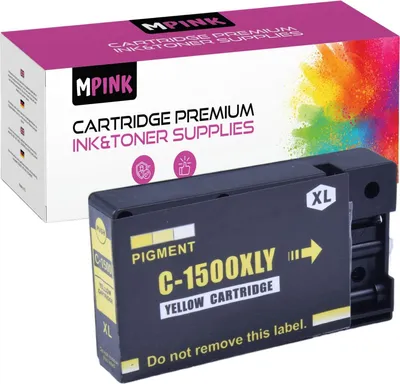 Produktbild von Druckerpatronen für Canon PGI-1500XLY Gelb Maxify MB2000 2100 2155 2750 Series